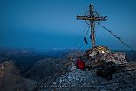 Biwak auf dem Gipfel der Seekarspitze